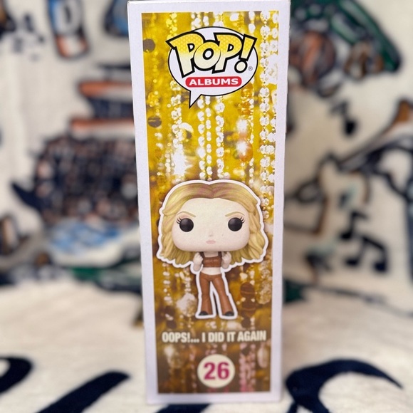 Britney Spears Funko Pop Albums Oops!... I Did It Again #26 Special Edition NIB - Picture 4 of 6